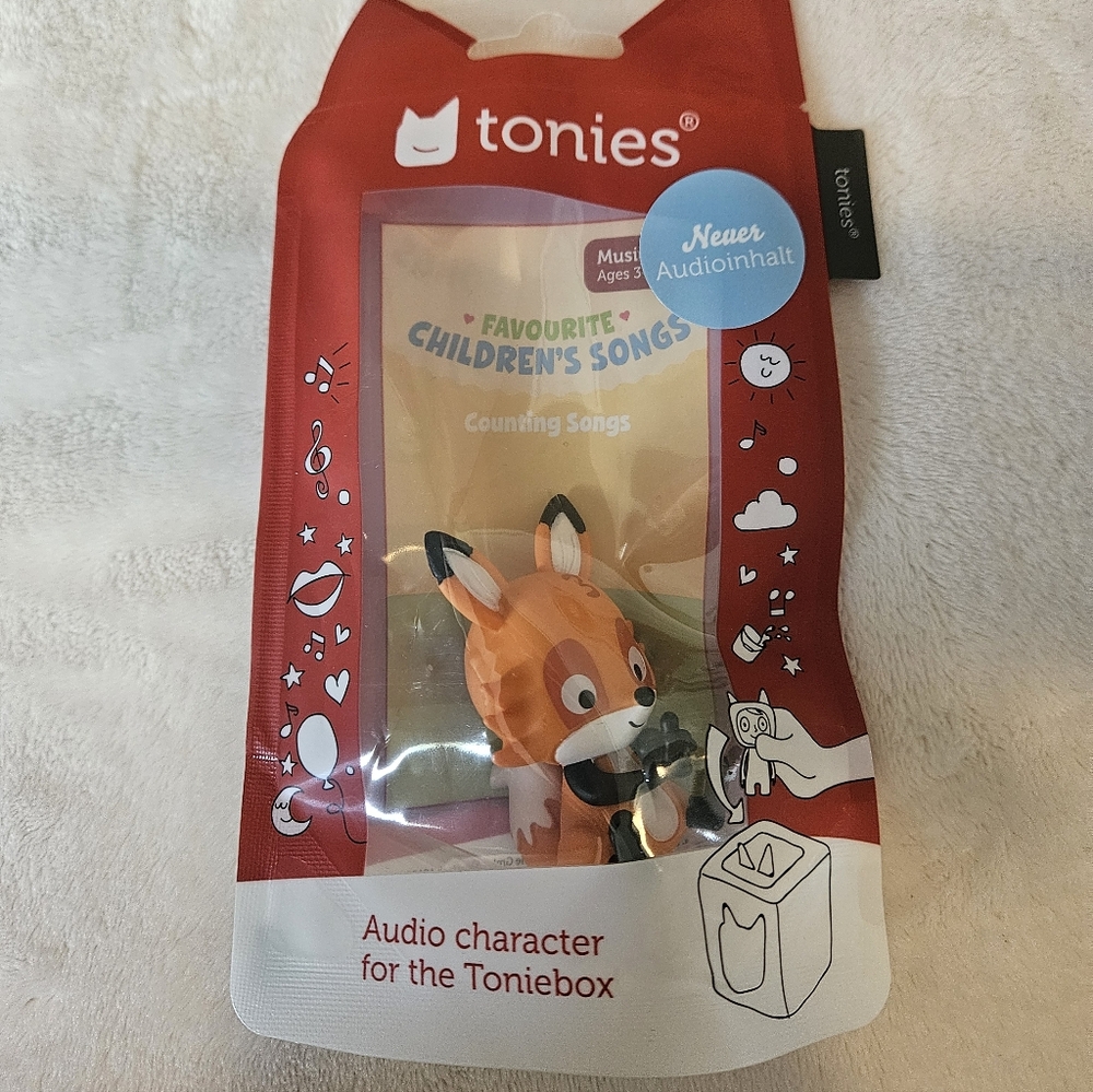 UK Exclusive Counting Fox Relaunch Tonie For Toniebox